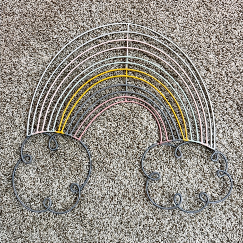 Metal Rainbow Wall Decor